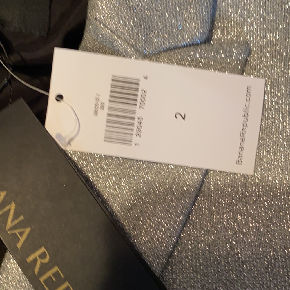 Banana Republic Sparkly Blazer NWT size 2 - Picture 4 of 5